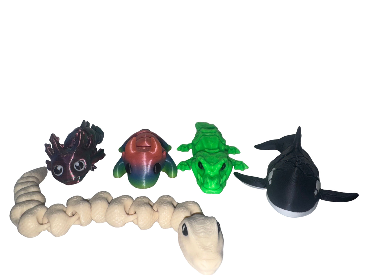 Magical Large Dragon Egg Surprise Set - Customizable 3D Printed Fidget Pets Bundle