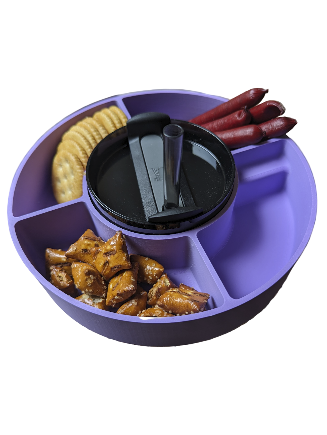 40oz Tumbler Cup Snack Tray