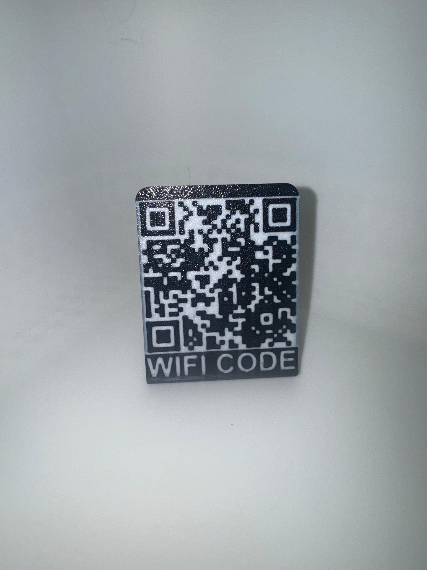 Rick Roll QR WiFi Code Stand