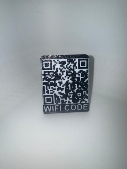 Rick Roll QR WiFi Code Stand