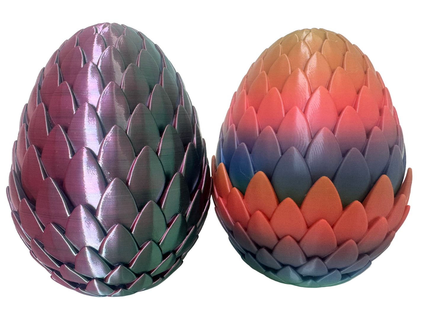 Magical Large Dragon Egg Surprise Set - Customizable 3D Printed Fidget Pets Bundle